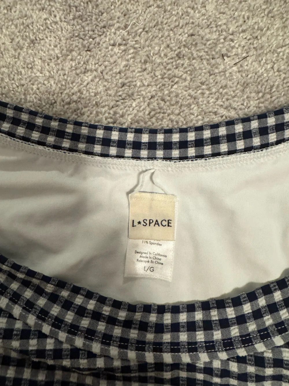 L*Space Gingham Bikini